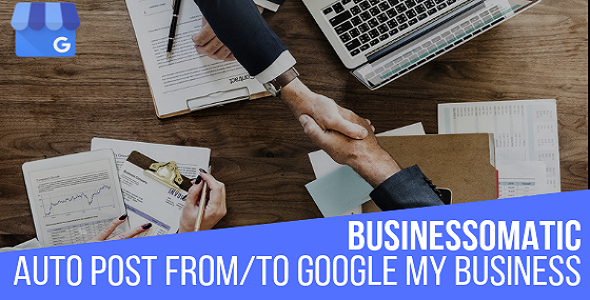 Businessomatic - Google My Business Post Importer Exporter Plugin for WordPress icon