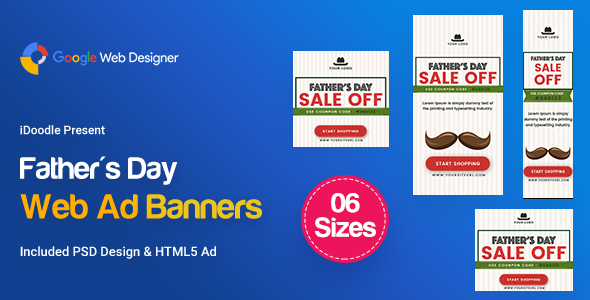C29 - Father's Day HTML5 - GWD & PSD icon