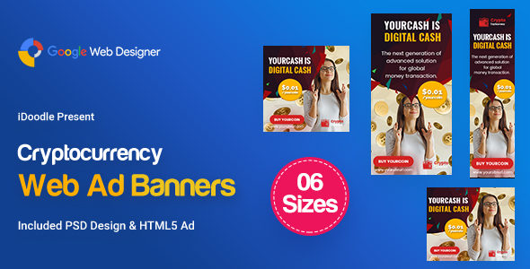 C79 - Cryptocurrency Banners HTML5 Ad (GWD & PSD) icon