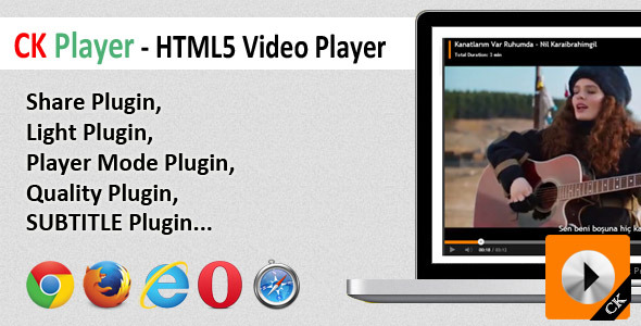 CK Player - HTML5 Video Player icon