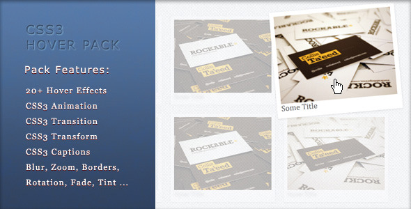 CSS3 Hover Pack icon