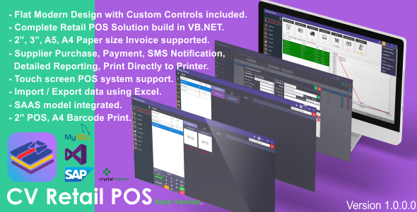 CV Retail POS | Complete POS Solution icon