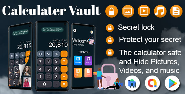 Calculator - Photo Vault - Photo Vault and Video Vault - Hide Photo Video Music Documents - Calc Box icon