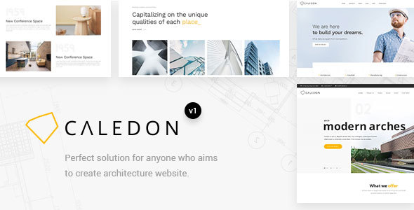 Caledon - Modern WordPress Theme For Architecture & Interior Companies icon