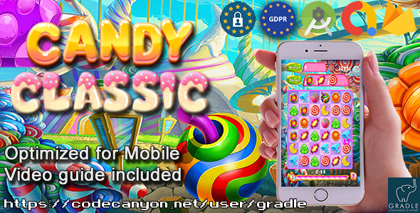Candy Classic (Admob + GDPR + Android Studio) icon