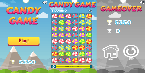 Candy Game - HTML5 Casual Game icon