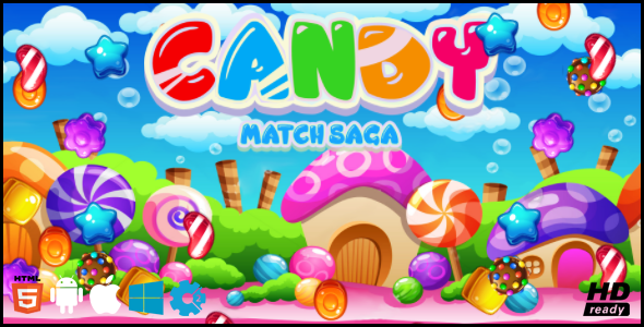 Candy Match Saga HTML5 GAME icon
