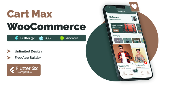 CartMax WooCommerce - Flutter E-commerce application icon
