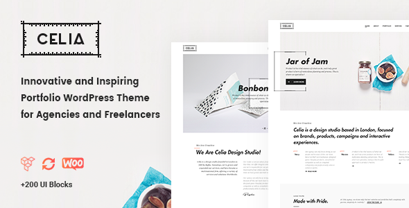 Celia - Innovative Portfolio WordPress Theme icon