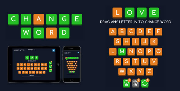 Change Word - HTML5 Game icon
