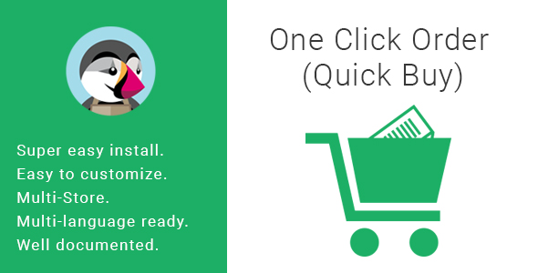 Checkout One Click Order (Quick Buy) icon