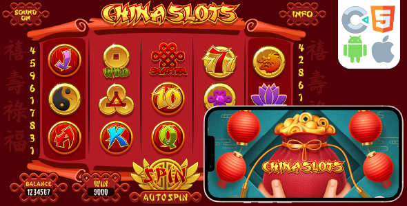 China Slot Machine Game - HTML5,Construct3 icon