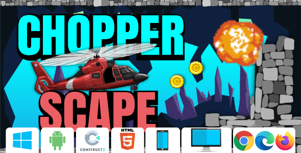 Chopper Scape - HTML5 Game (Construct 3) icon