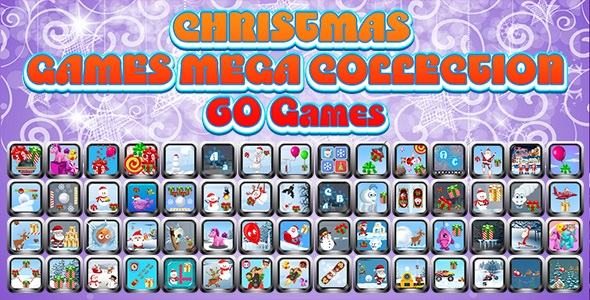 Christmas Games Mega Pack (CAPX and HTML5) 60 Games icon