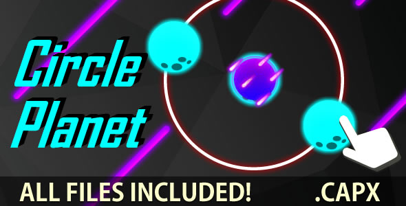 Circle Planet (C2 + C3 + HTML) Game! icon