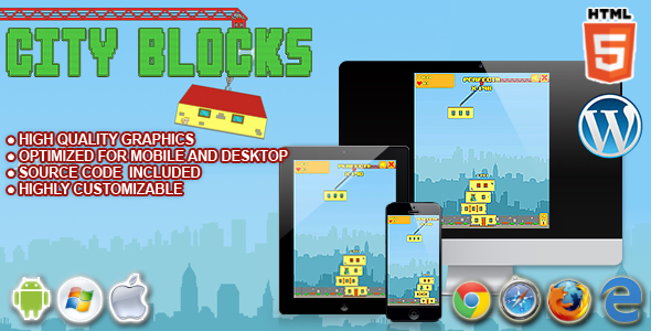 City Blocks - HTML5 Game icon