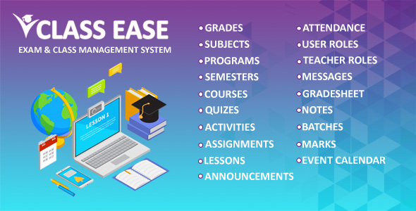 Class Ease - Exam and Class Management System icon
