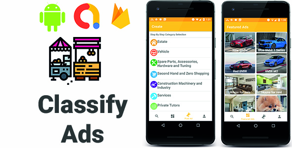 Classify Ads | Full Android Application icon