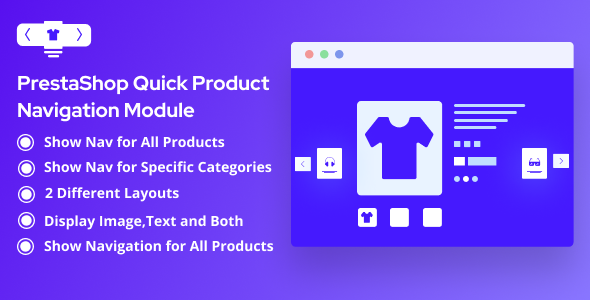 Classy Quick Product Navigation