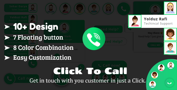 Click To Call - Direct Call From Website HTML Plugin icon