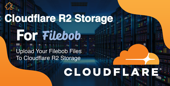 Cloudflare R2 Storage Add-on For Filebob icon