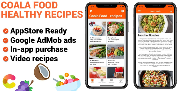 Coala Food - iOS Food Recipes App icon