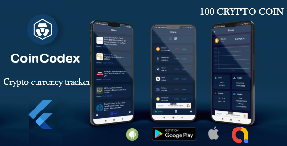 CoinCodex - Live Crypto Coin Prices And News with Api icon