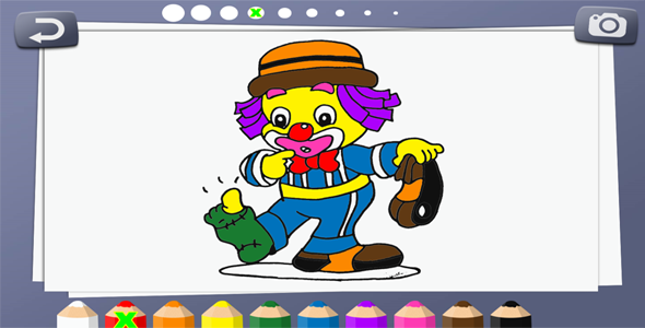 Coloring book for kids - HTML5 Educational Game icon