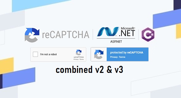 Combined Google reCAPTCHA v2 & v3 in ASP.NET