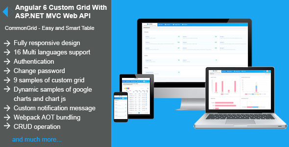 Combo - Angular 6 And Mvc Ajaxify Custom Grid icon