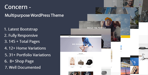 Concern - Multipurpose and Portfolio WordPress Theme icon