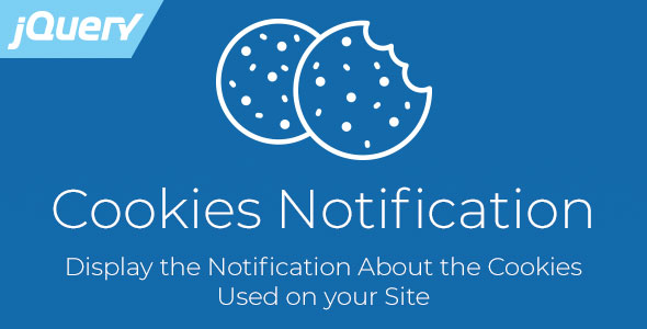 Cookies Notification - Responsive jQuery Plugin, Compliant with EU GDPR Law icon