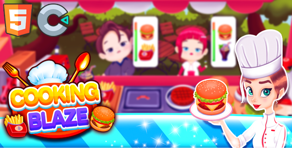 Cooking Blaze - HTML5 Game - Admob - Construct 3 icon
