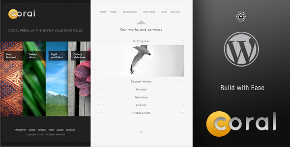 Coral Wordpress Theme icon