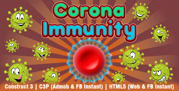 Corona Immunity (Construct 3 | C3P | HTML5) Admob Ready icon