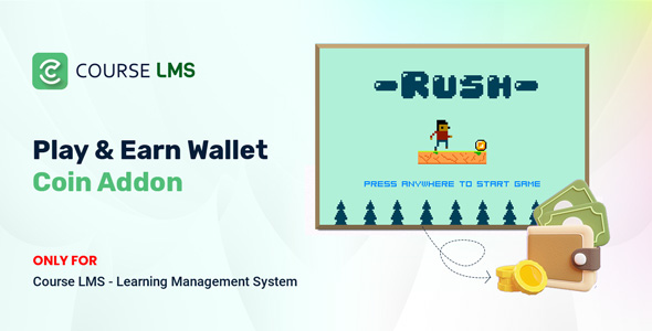 CourseLMS - Play & Earn Wallet Coin Addon icon