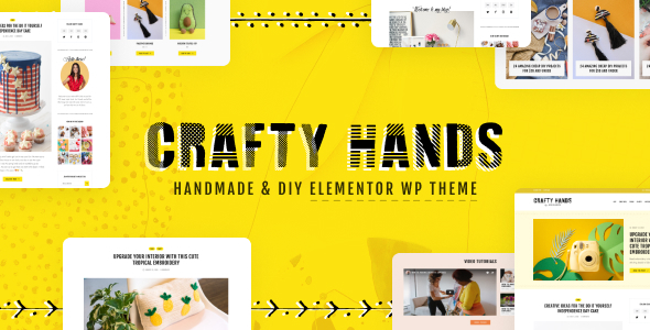 Crafty Hands - Arts & Workshop WordPress Theme icon