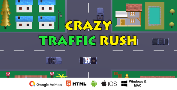 Crazy Traffic Rush Unity3D: Android, iOS, Html, Desktop icon