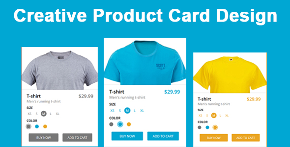 Creative Product Card Design icon