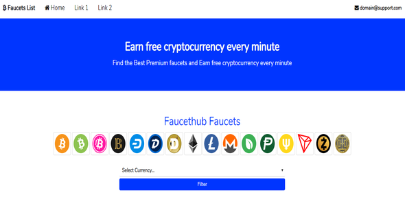 Cryptocurrency Faucet List icon