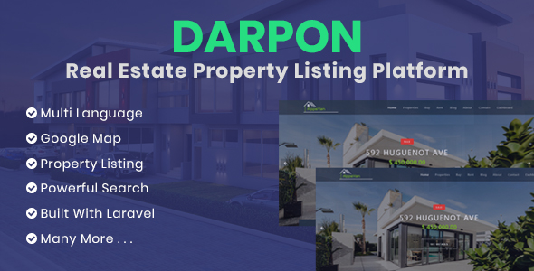 DARPON - Real Estate Property Listing Platform icon