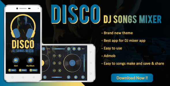 DISCO : DJ Songs Mixer App icon
