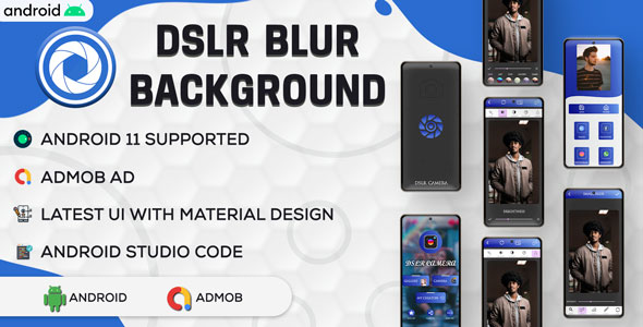 DSLR Camera Blur Effects | Automatic Blur Camera | Focus Live Blure Camera Effect|Android Ads |v3.1 icon