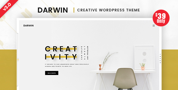 Darwin | Creative WordPress Theme icon