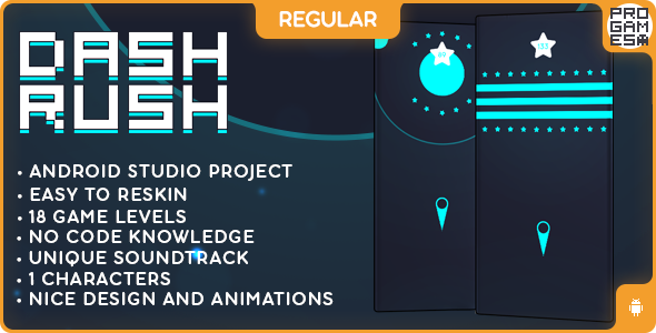 Dash Rush (REGULAR) - ANDROID - IOS - BUILDBOX CLASSIC game icon
