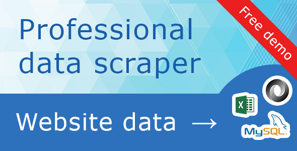 Data scraper for web - Data Excavator icon