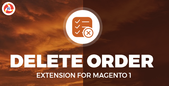 Delete Order Extension For Magento 1 icon