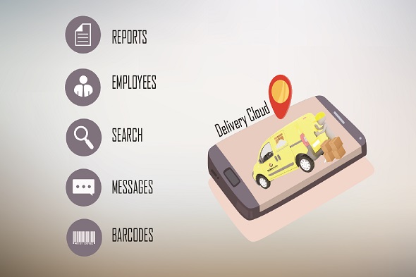 Delivery Cloud icon