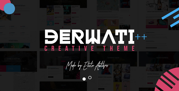 Derwati - Trendy & Creative Portfolio Theme icon
