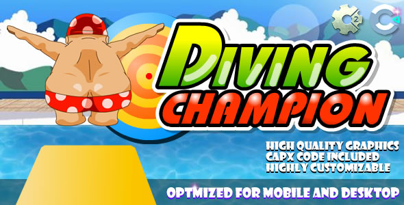 Diving Champion (C2,C3,HTML5) Game. icon